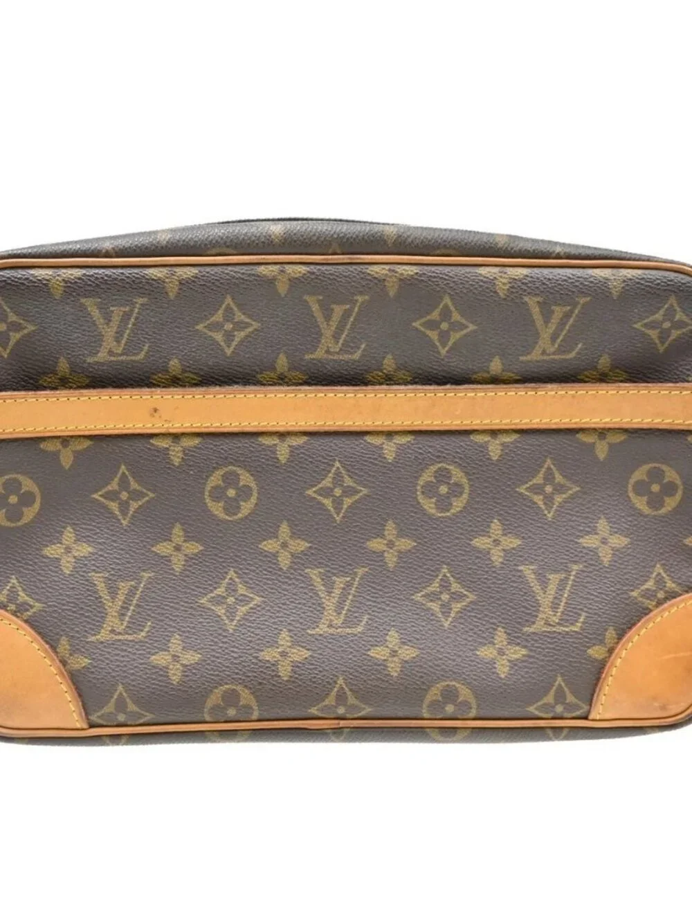LOUIS VUITTON COMPIEGNE 28 CLUCTH HANDBAG MONOGRAM